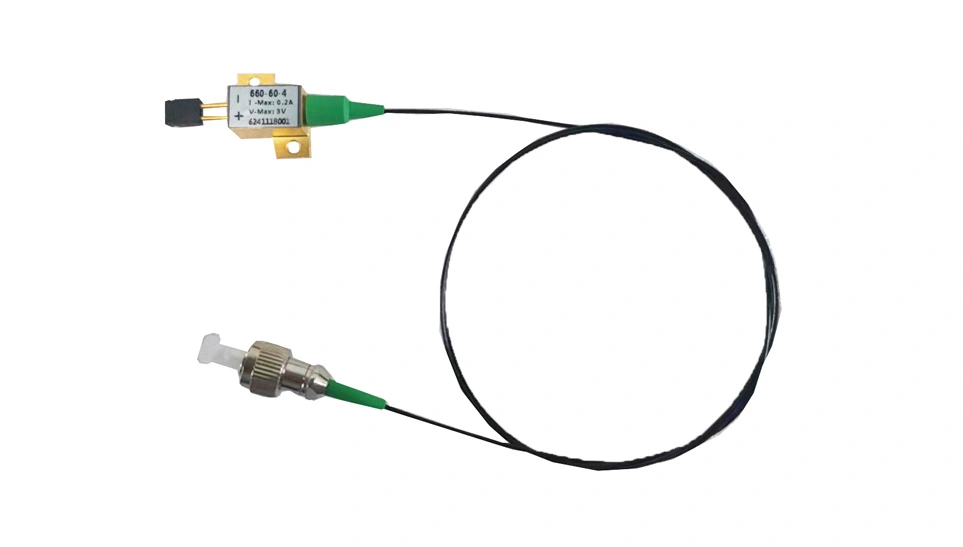 655nm 60mW SM Fiber Coupled Laser Diode